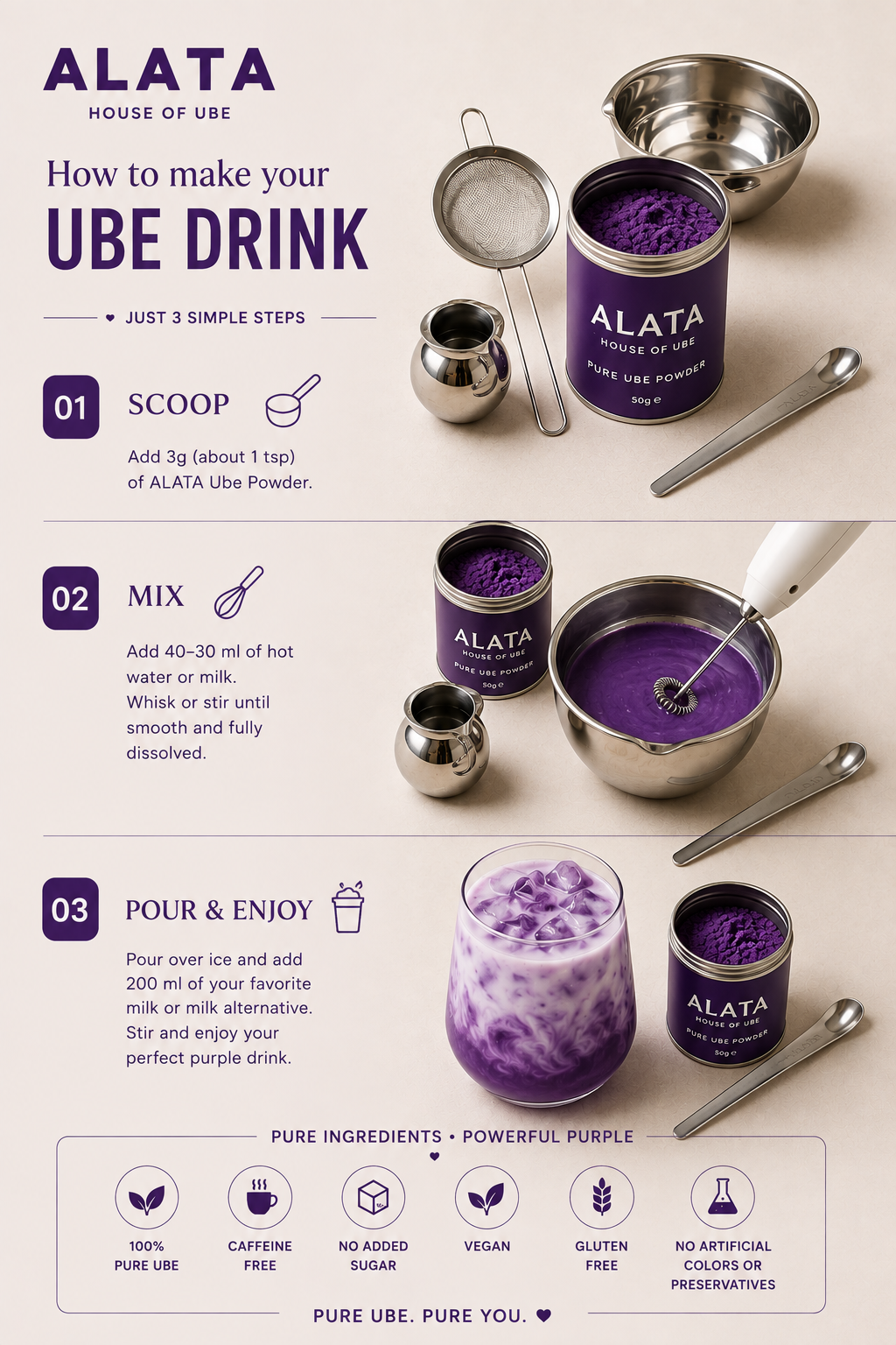 Ube Powder 100g